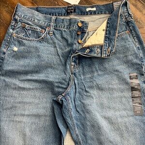 J. Crew Women’s High Rise Straight Premium Edition Jeans